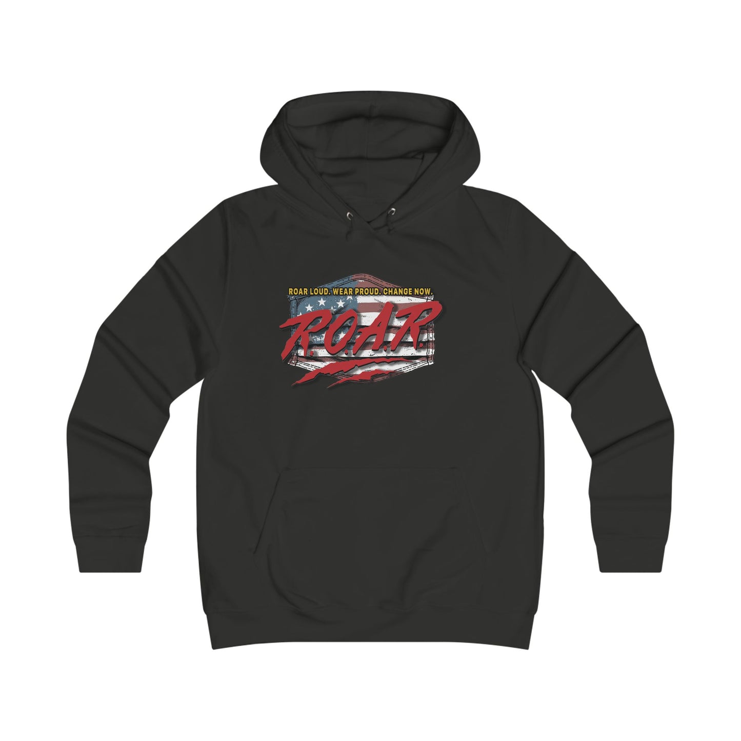 Bold College ROAR Hoodie for Trendy Students