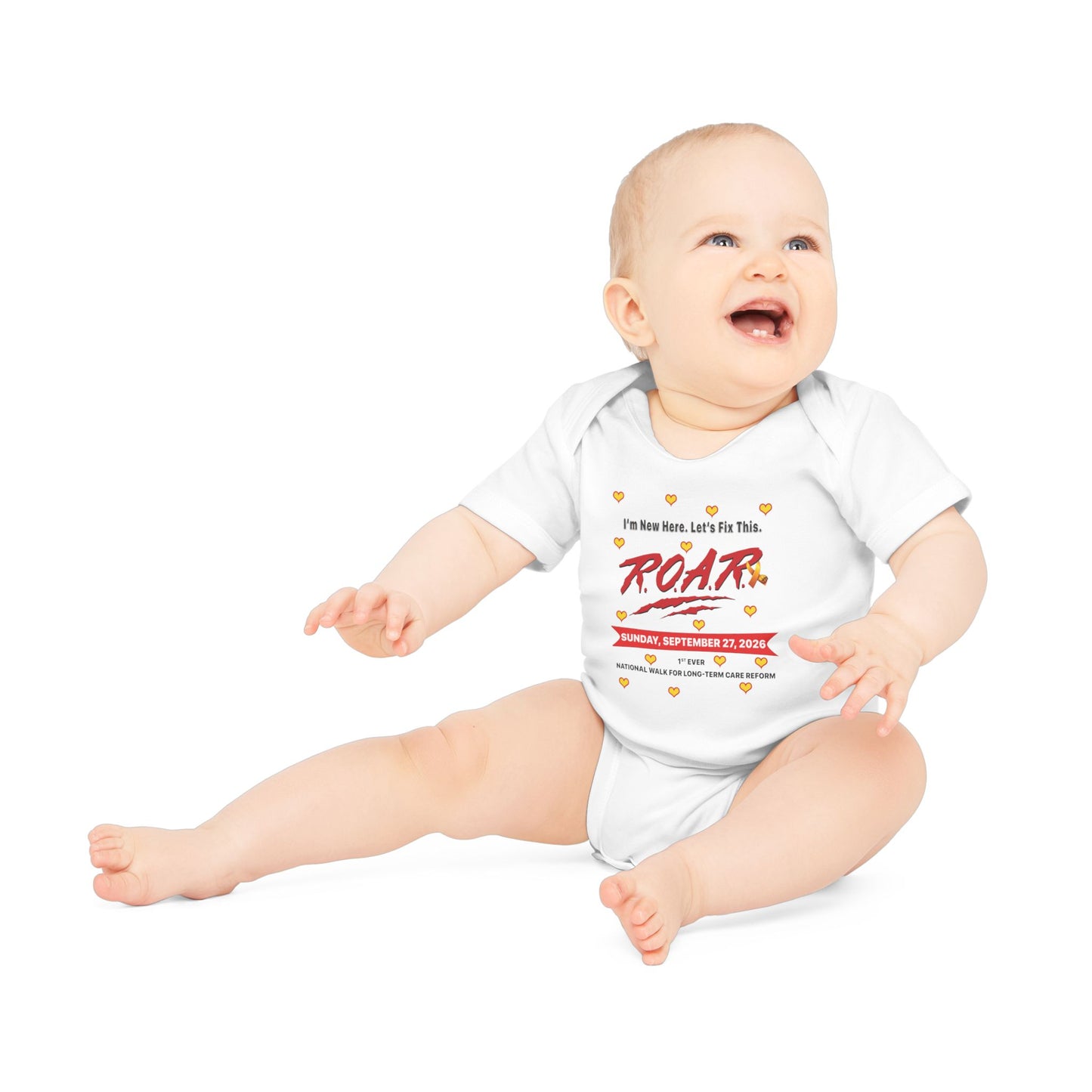 Baby Bodysuit — I'm Hew Here...Let's Fix This!