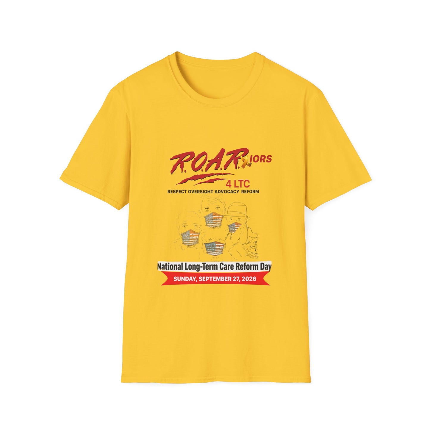 R.O.A.R. 4 LTC OFFICIAL WALK 2026 T-SHIRT (GENERIC)
