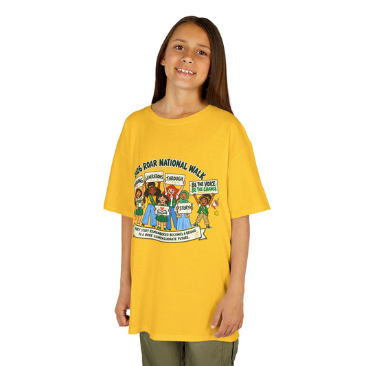 Girl Scouts/Kids 'Be The Voice' ROAR National Walk Graphic T-Shirt