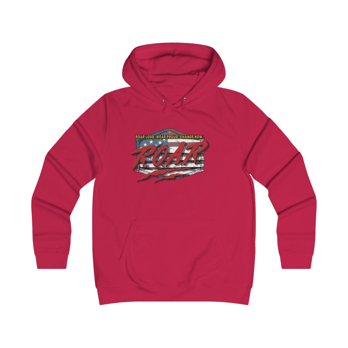 Bold College ROAR Hoodie for Trendy Students