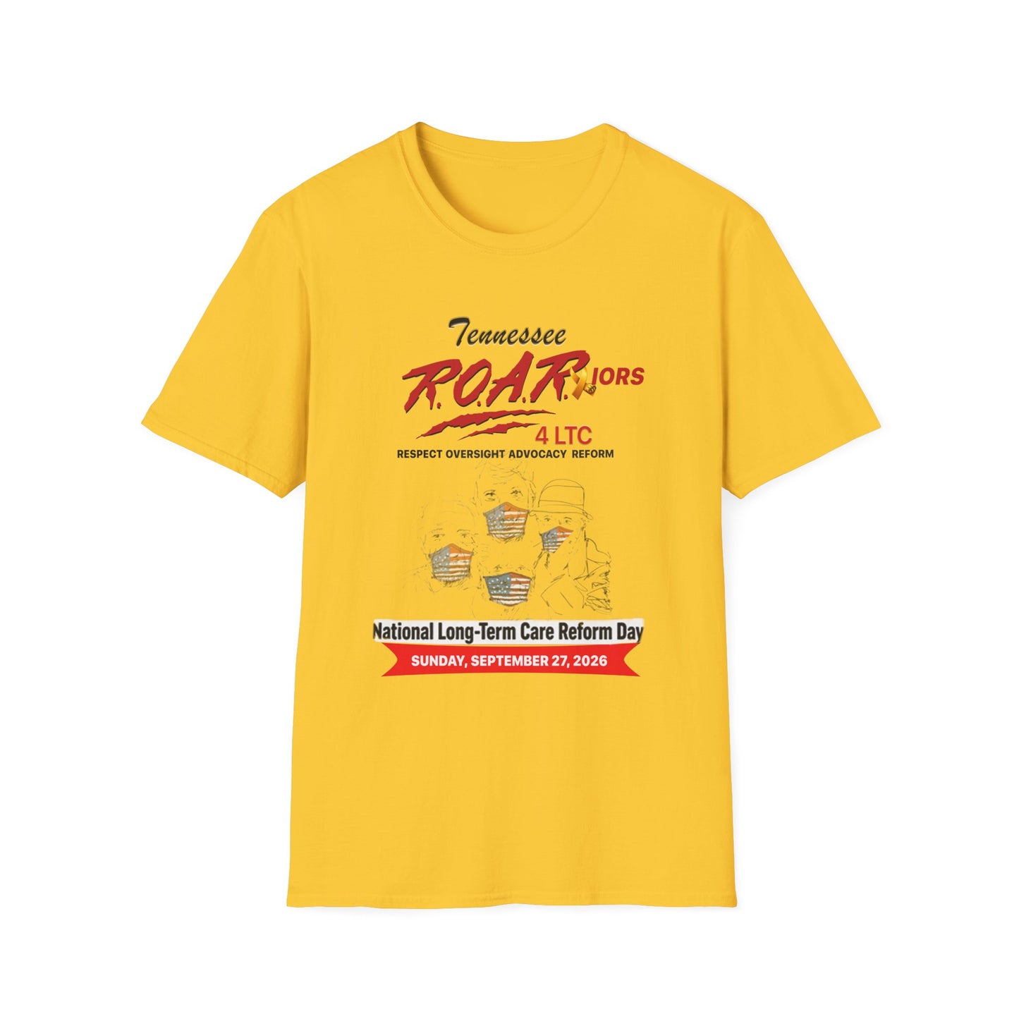 TENNESSEE R.O.A.R. 4 LTC OFFICIAL WALK 2026 T-SHIRT