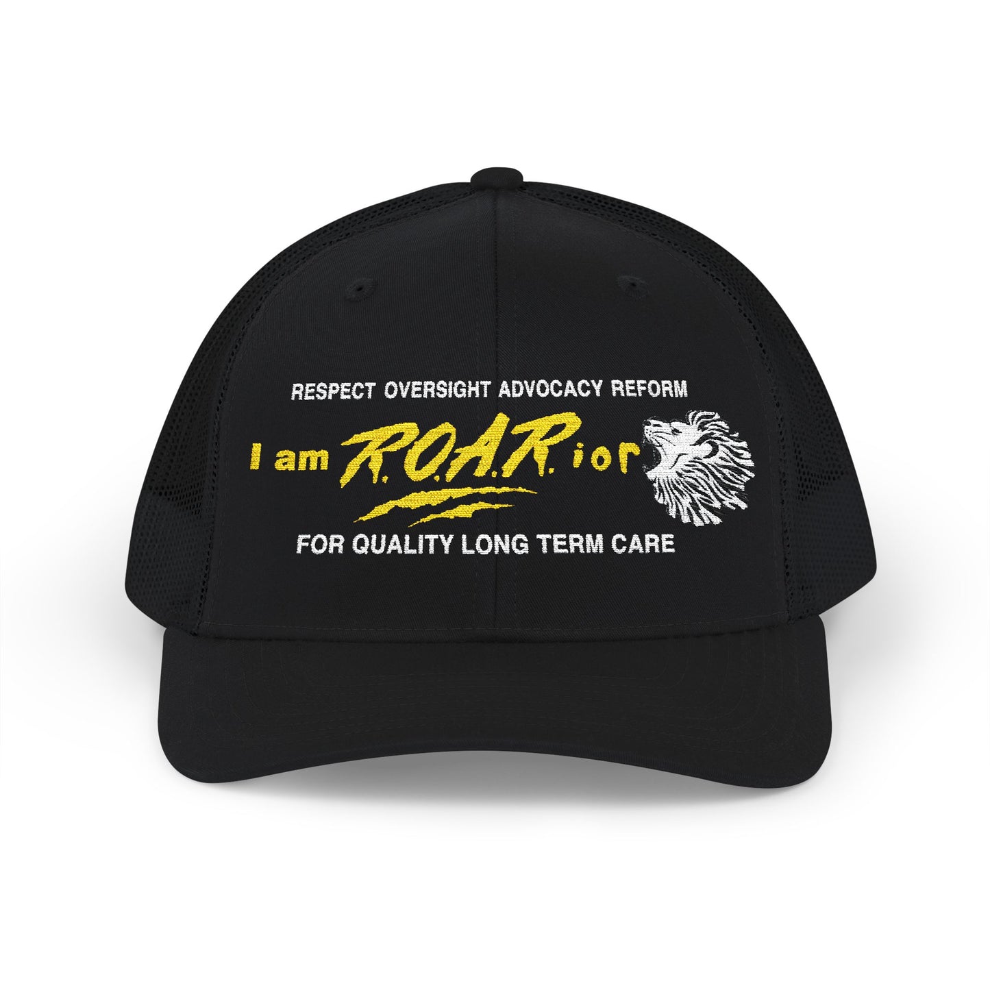 Bold ROAR Trucker Cap for Adventurous Spirits, Snapback Hat for Outdoor Fun, Perfect Gift for Awareness Events, Casual Wear, Unique [...]