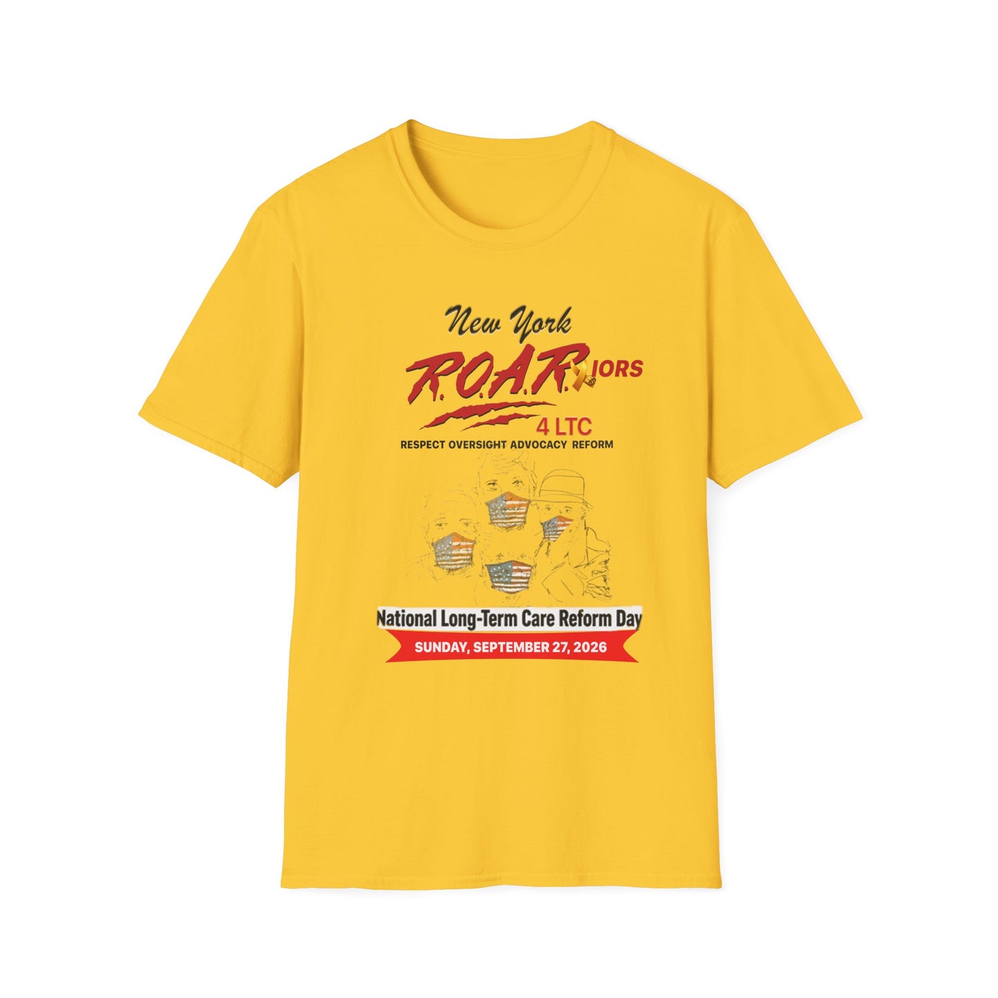 NEW YORK R.O.A.R. 4 LTC OFFICIAL WALK 2026 T-SHIRT