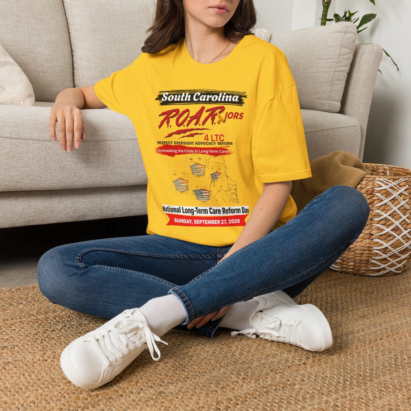 SOUTH CAROLINA R.O.A.R. 4 LTC OFFICIAL WALK 2026 T-SHIRT