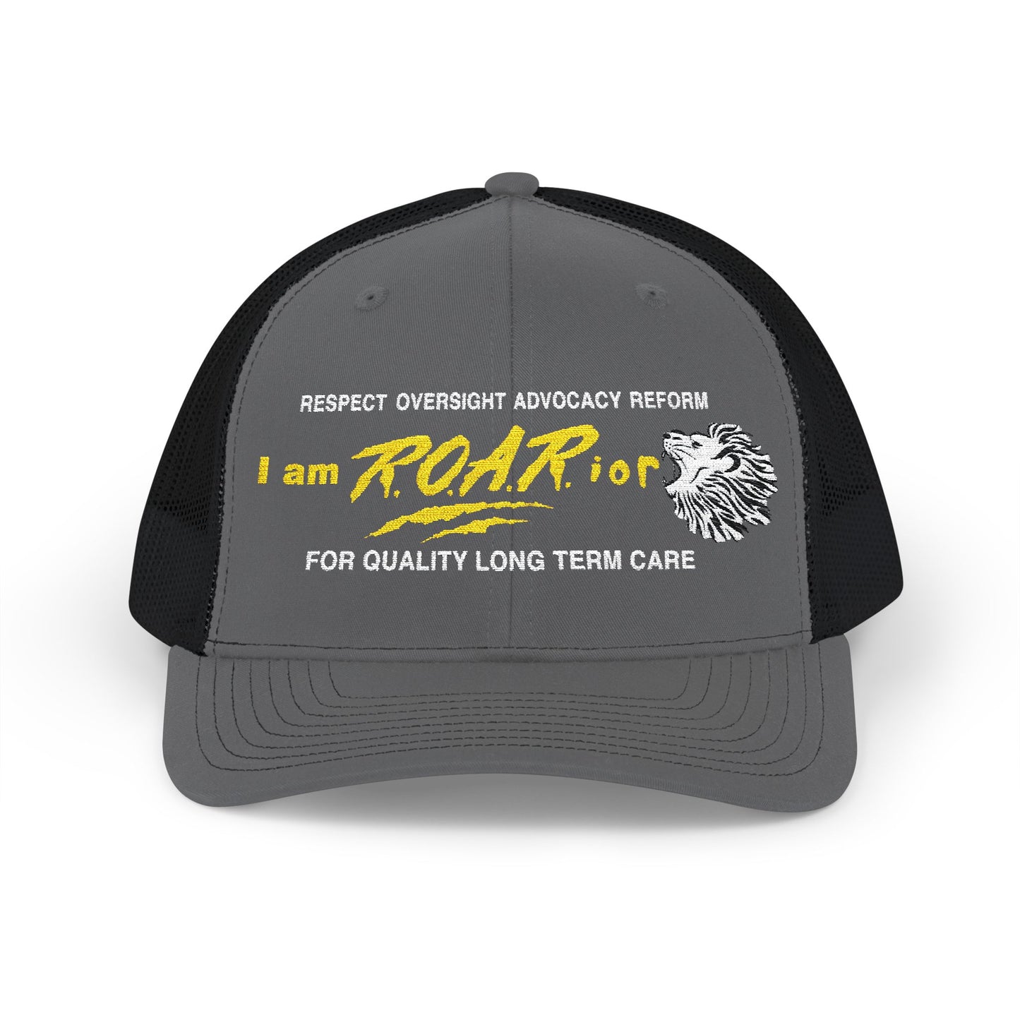 Bold ROAR Trucker Cap for Adventurous Spirits, Snapback Hat for Outdoor Fun, Perfect Gift for Awareness Events, Casual Wear, Unique [...]