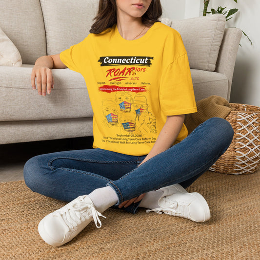 CONNECTICUT R.O.A.R. 4 LTC OFFICIAL WALK 2026 T-SHIRT